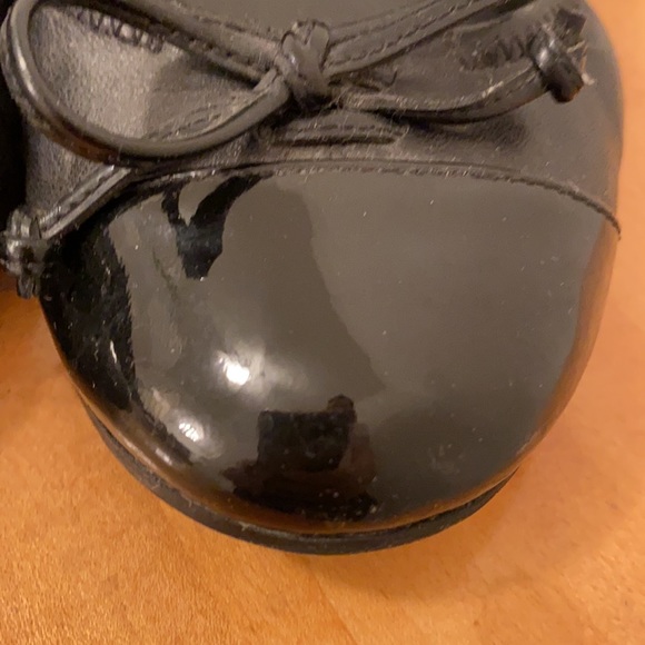 Cole Haan leather/patten leather Mary Jane wedge with Nike Air soles - Picture 8 of 10